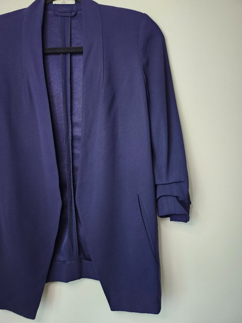 ARTIZIA BABATON Navy Power Blazer - Picture 4 of 10